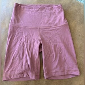 TNA PINK BIKER SHORTS XS
